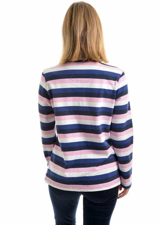 Load image into Gallery viewer, Women&amp;#39;s Thomas Cook Caroline Stripe Rugby Jersey T9W2506029
