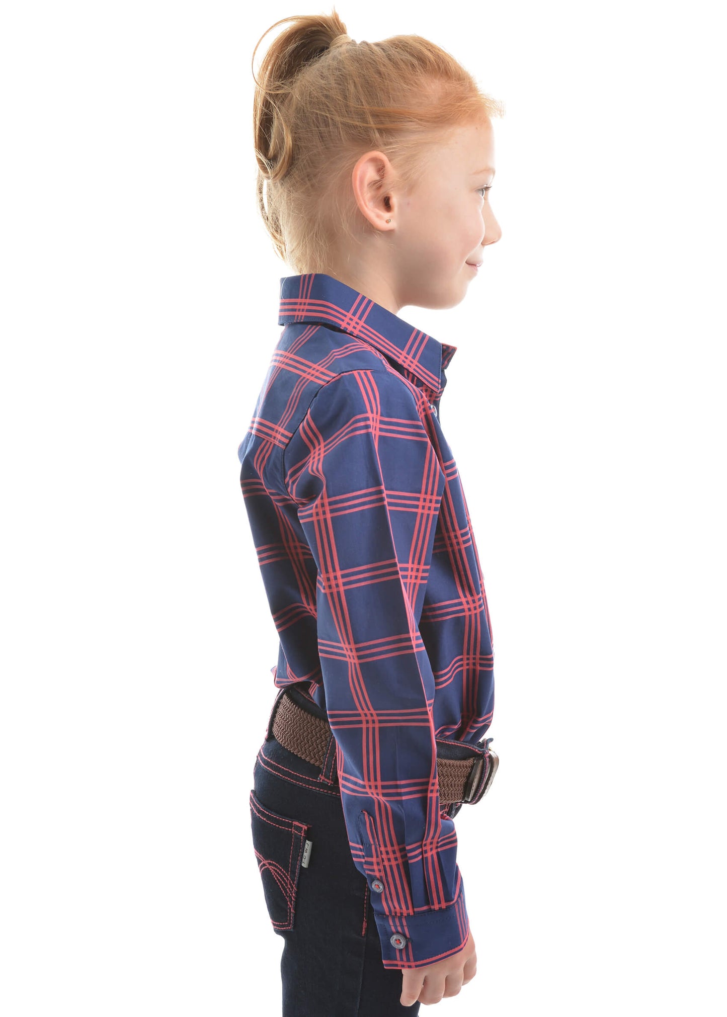 Girl's Kimberley Check L/S Shirt T9W5109045
