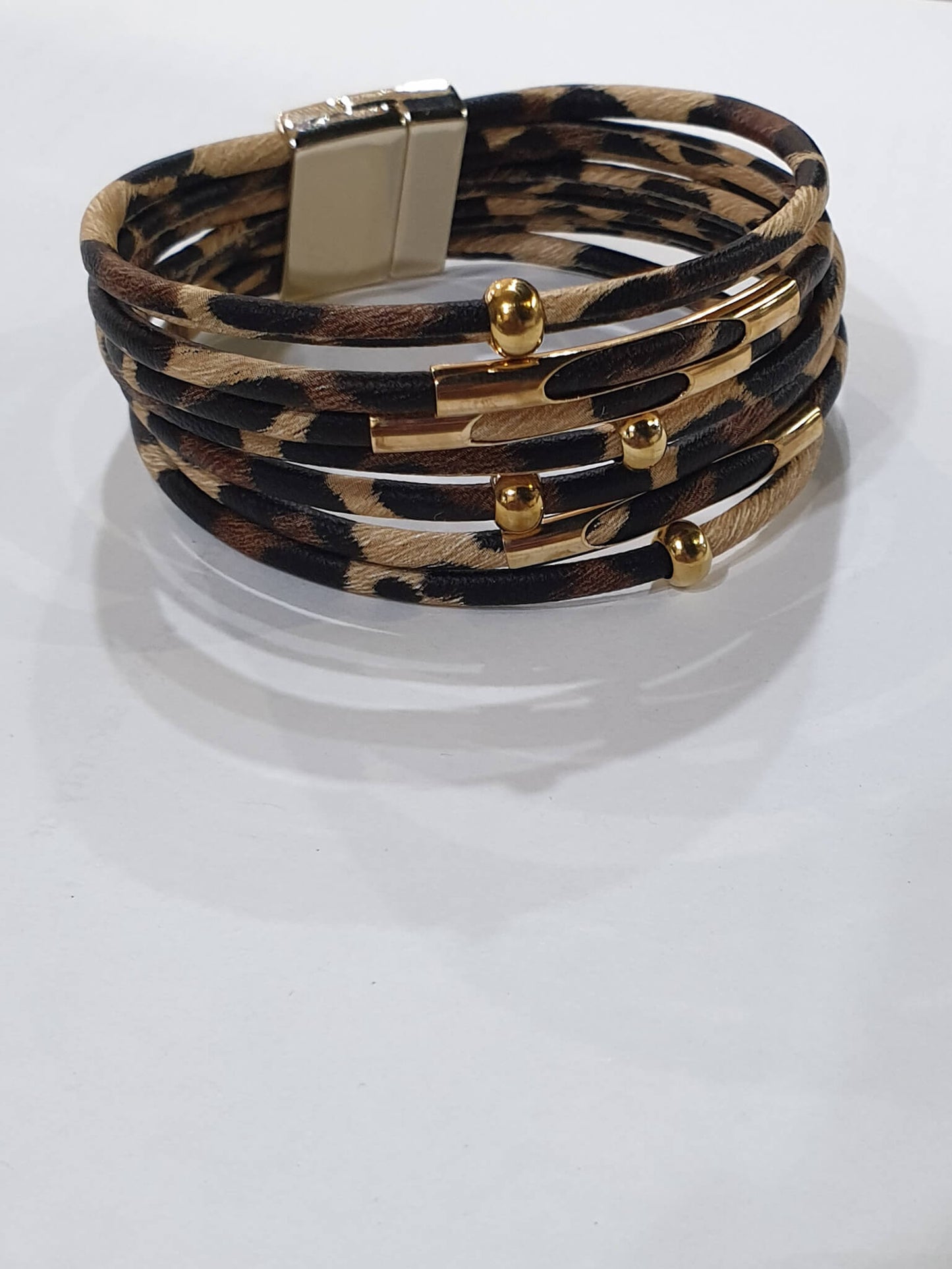 Leopard clearance wrap bracelet