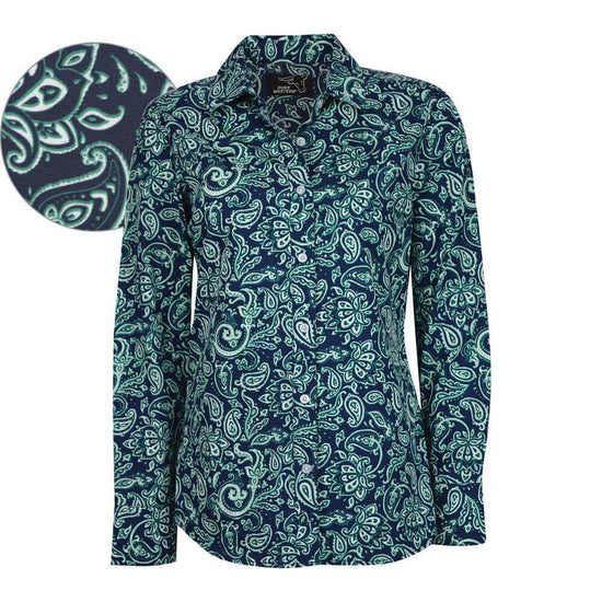 Load image into Gallery viewer, Women&amp;#39;s Pure Western Erin Print Shirt
