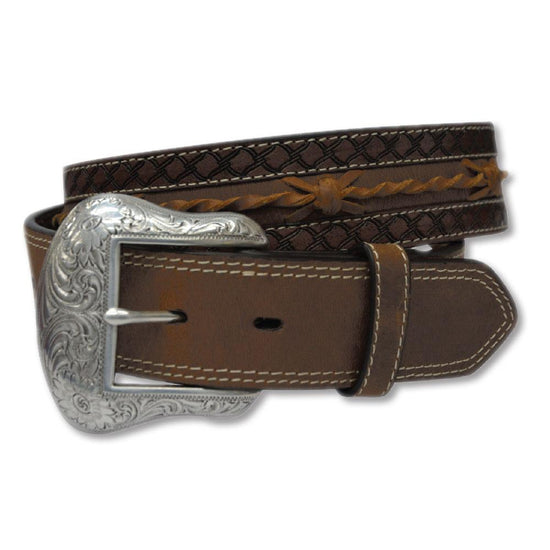 The Women's Twisted X Belt Brown