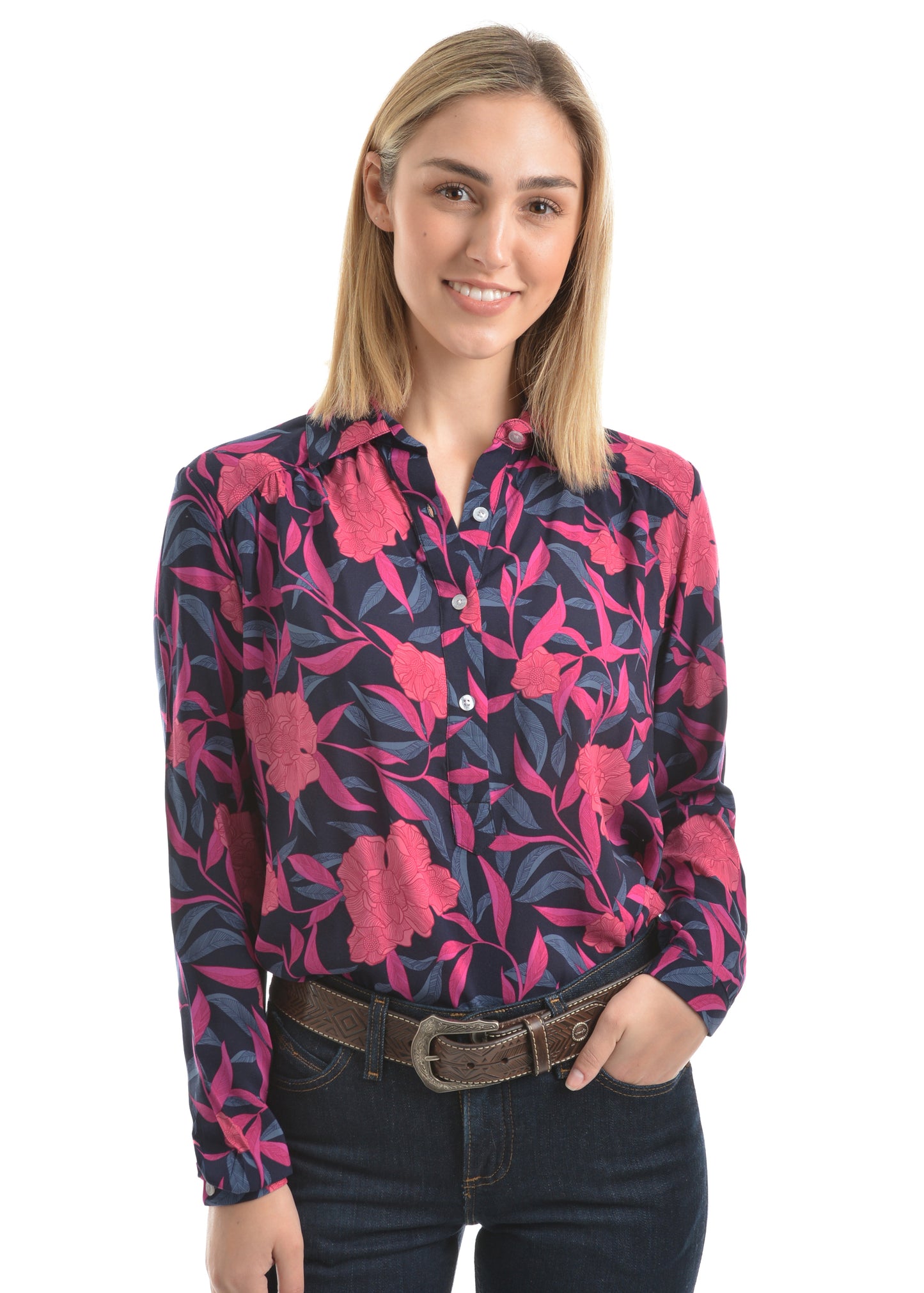 Women's Wrangler Gwendolyn Print L/S Shirt X9W2133336