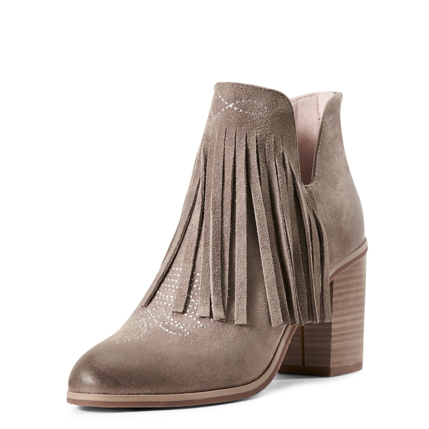 Women's Ariat Unbridled Jaxon Grey Suede Boots