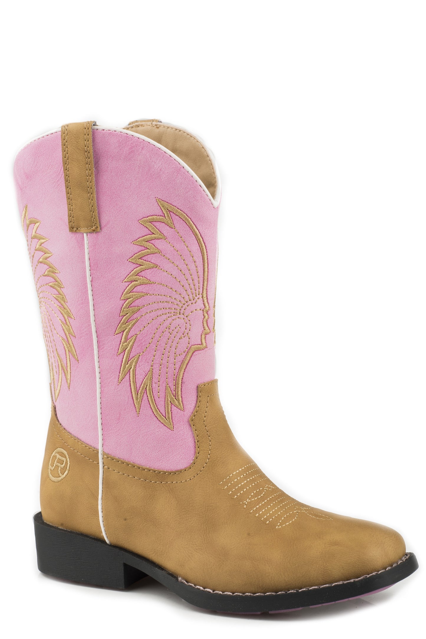 Toddler's Roper Big Chief Boots Pink