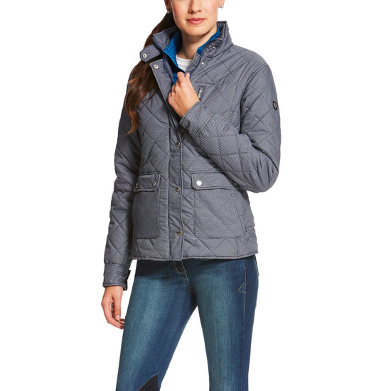Load image into Gallery viewer, Women&amp;#39;s Ariat Cornet Jacket Blue Check
