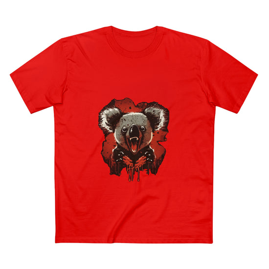 Load image into Gallery viewer, Men&amp;#39;s Evil Drop bear crew neck T-shirt
