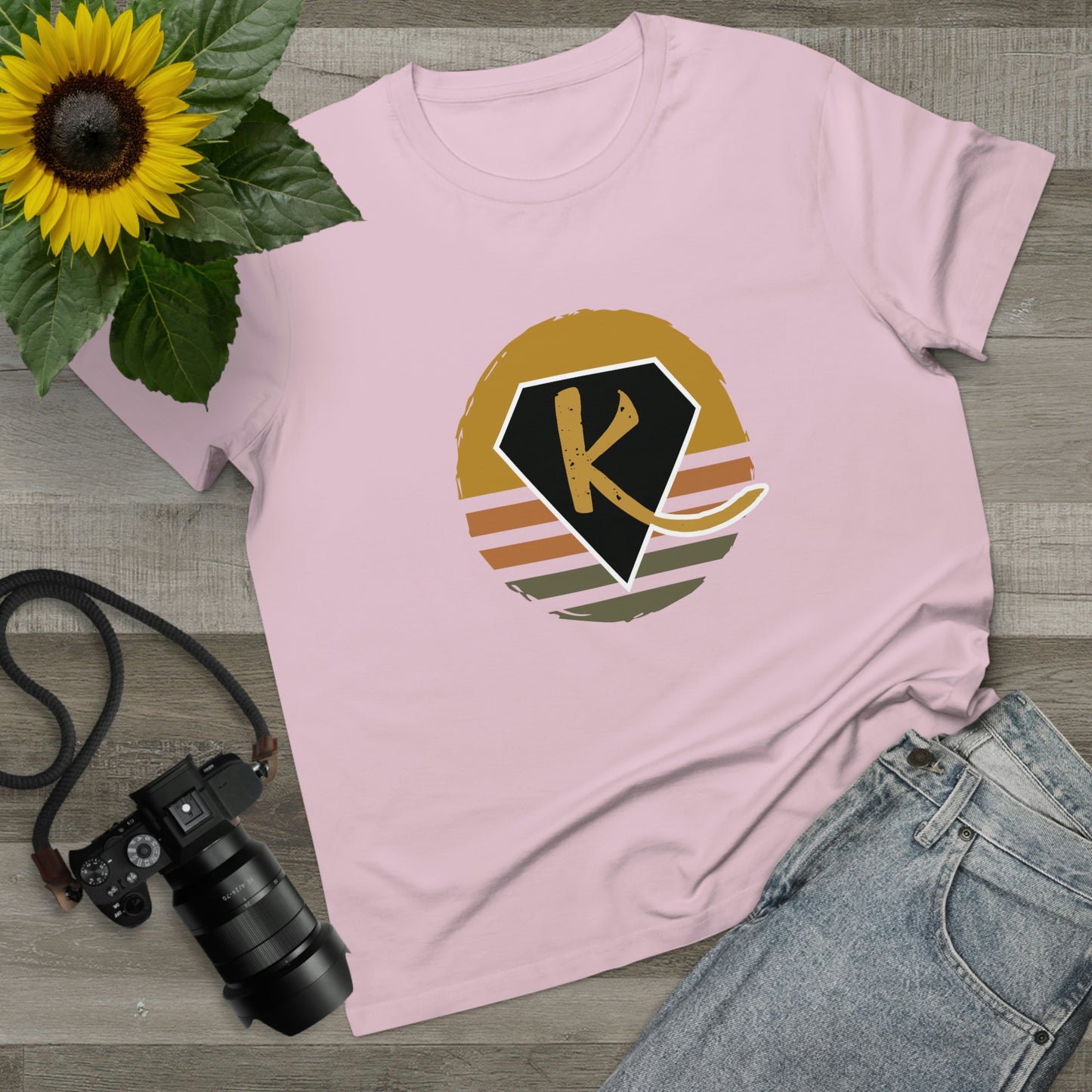Women’s Diamond-K Logo crew neck t-shirt