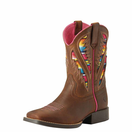 Load image into Gallery viewer, Kid&amp;#39;s Ariat Quickdraw Venttek Western Boot
