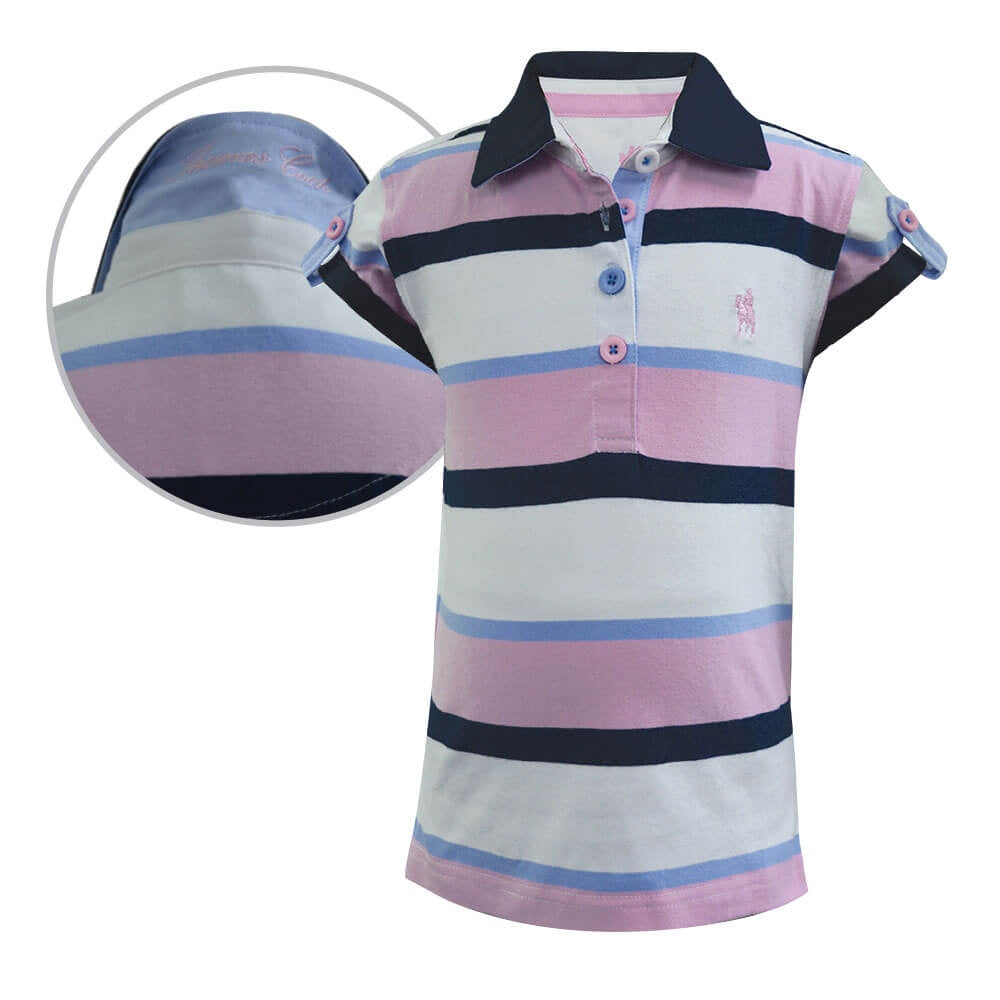 Girl's Thomas Cook Belle Stripe S/S Polo T8S5510048