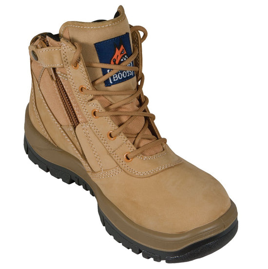 Mongrel Wheat ZipSider Steel Cap Boot