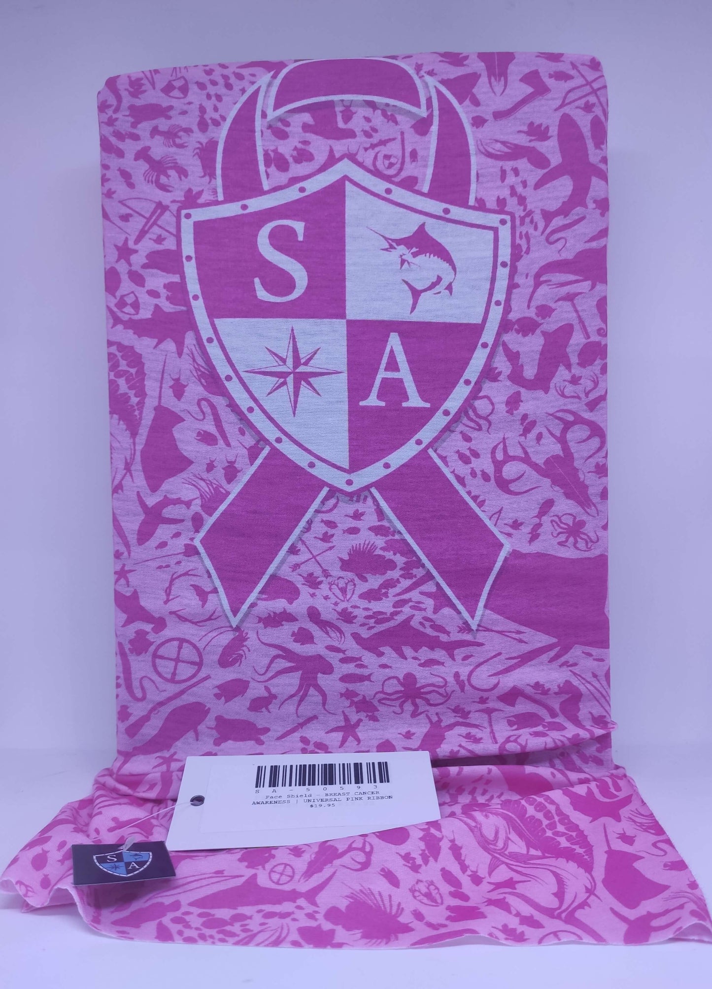 Load image into Gallery viewer, Face Shield - BREAST CANCER AWARENESS | UNIVERSAL PINK RIBBON
