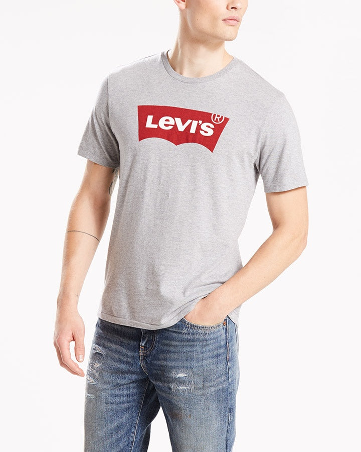 Men's Levis Grey Graphic Tee