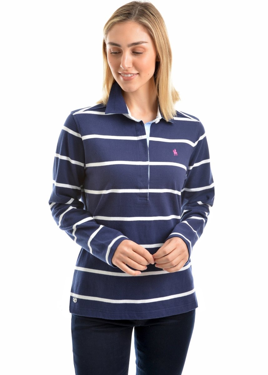 Women's Thomas Cook GIllian Stripe Rugby Jersey T9W2506025
