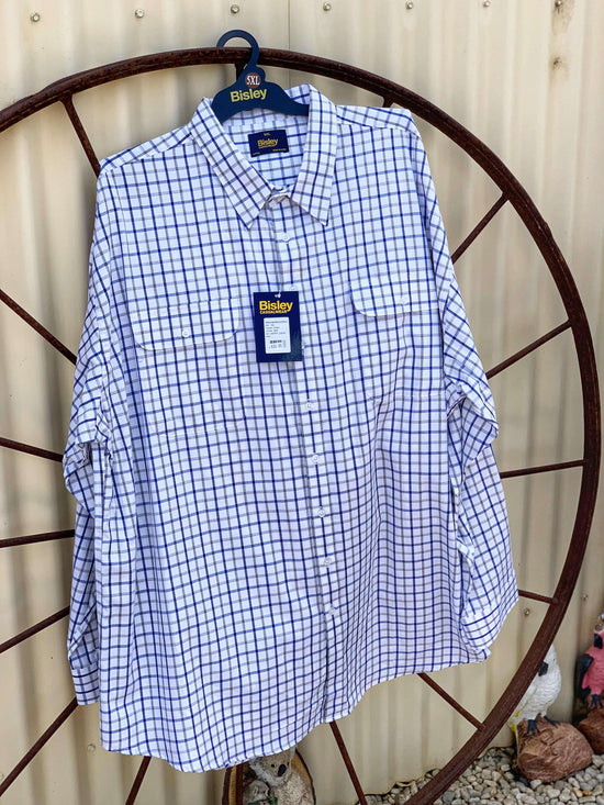 Load image into Gallery viewer, Men&amp;#39;s Bisley Olive Check Shirt BS7875
