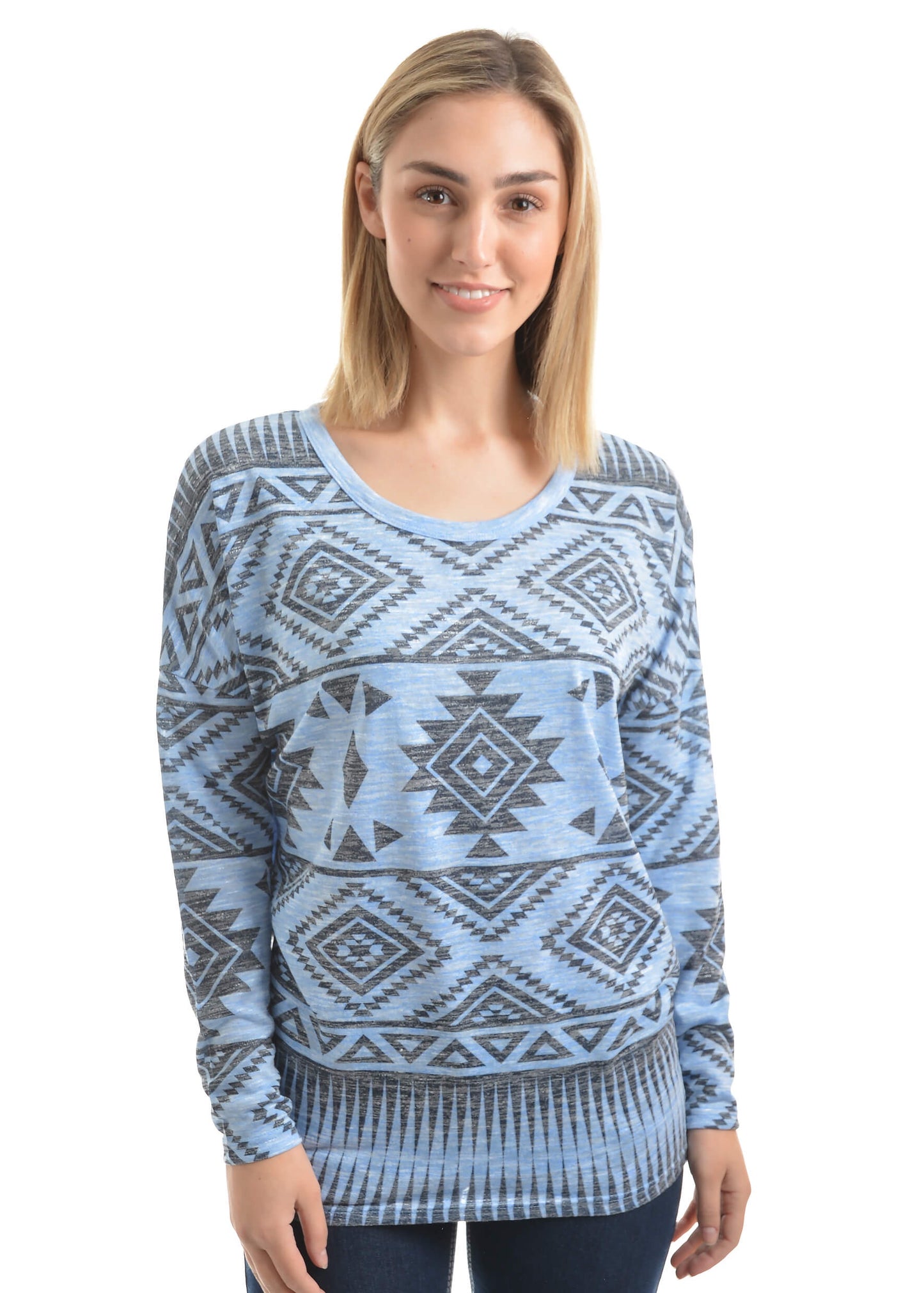 Women's Pure Western Colette L/S Top P9W2517154