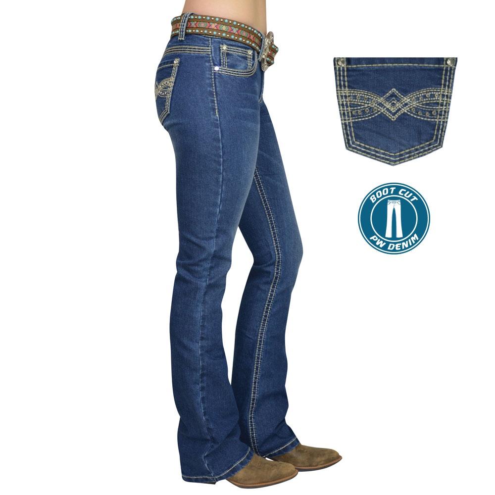 Load image into Gallery viewer, Women&amp;#39;s Pure Western Savannah Boot Cut Jeans 34
