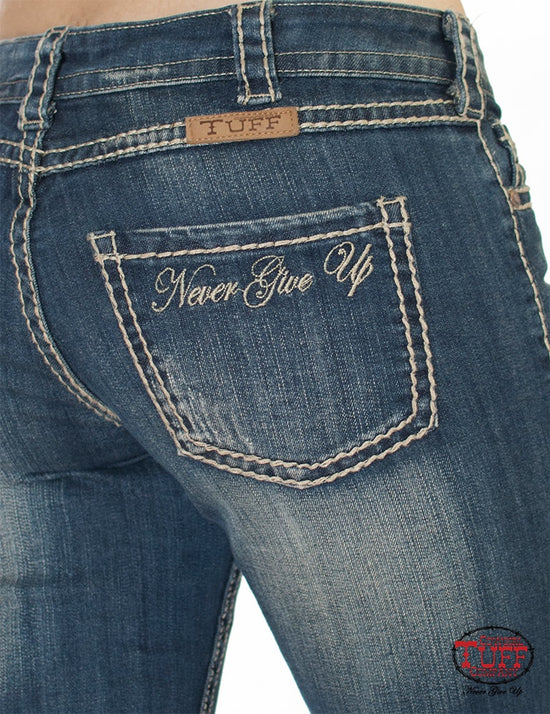 Women's Cowgirl Tuff Never Give Up Jeans