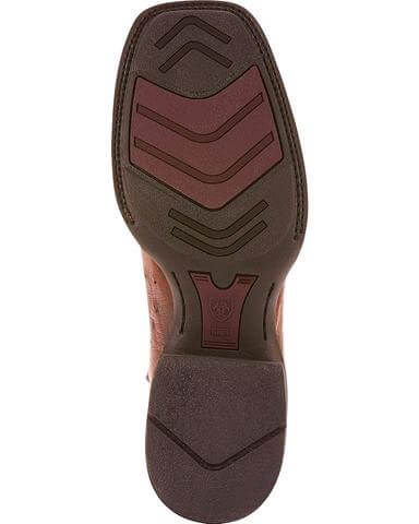 The Ariat Quickdraw Horseman Boots in Ostrich Leather