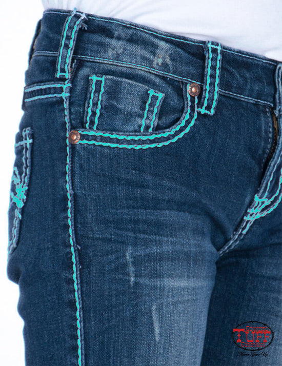 Cowgirl Tuff's - Girls Rodeo Jeans