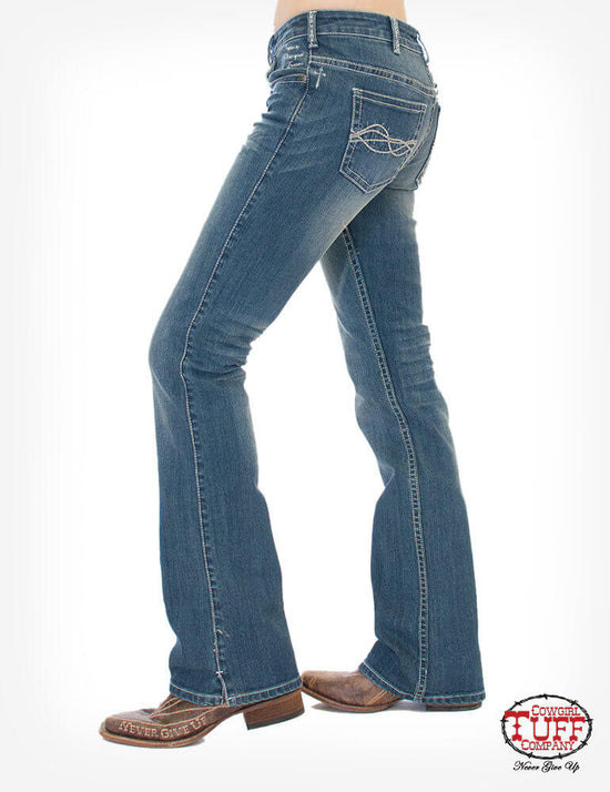 Women's Cowgirl Tuff Inspire Jeans- Natural Waist