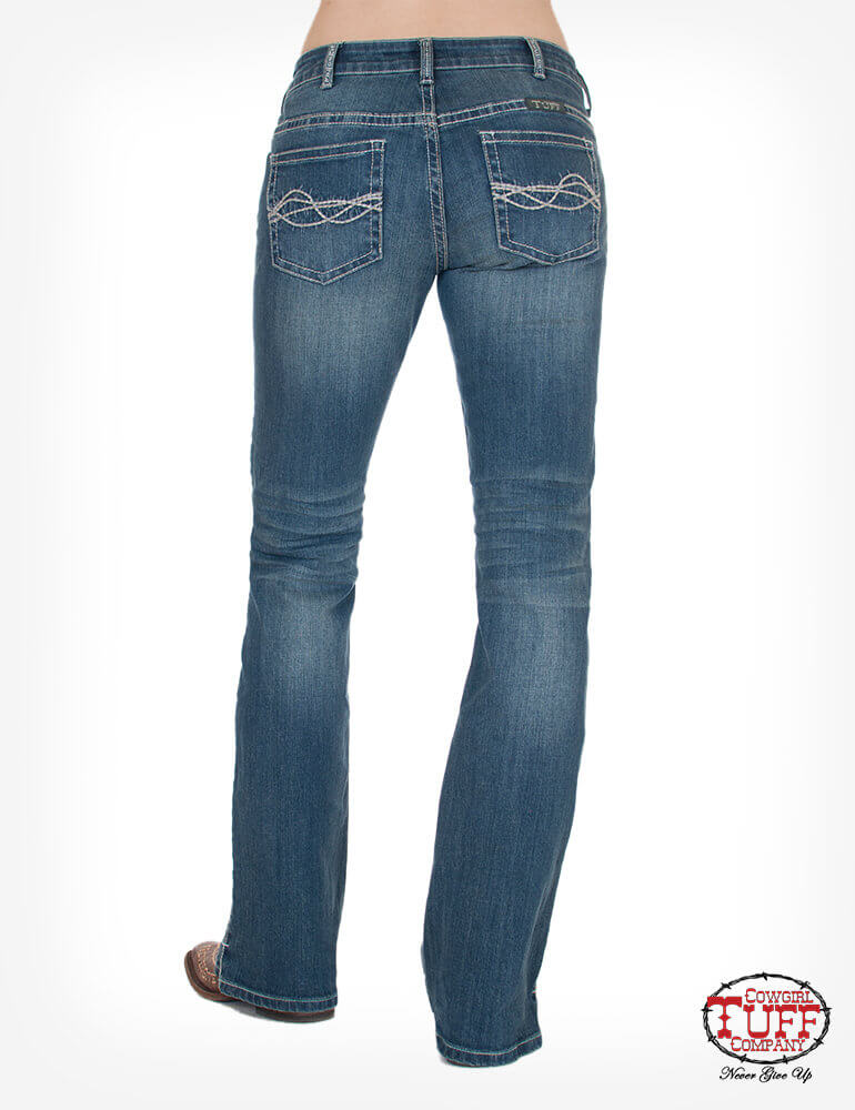 Women's Cowgirl Tuff Inspire Jeans- Natural Waist