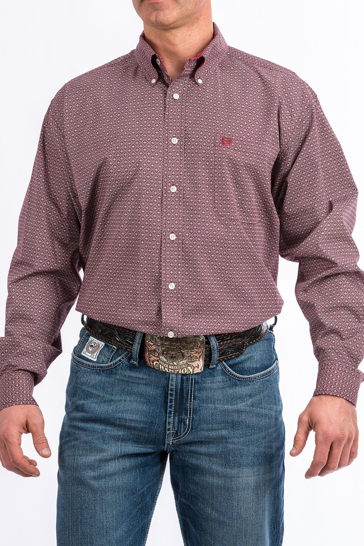 Men's Cinch Lucas L/S Shirt MTW1104801