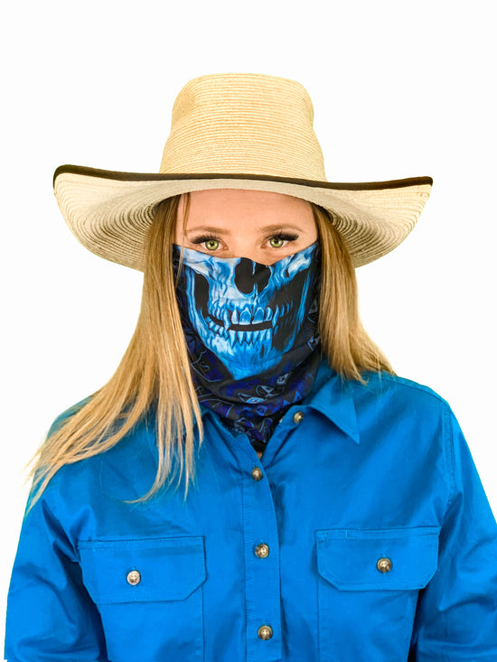 Face Shield - StealthTech Camo - Hydro Skull