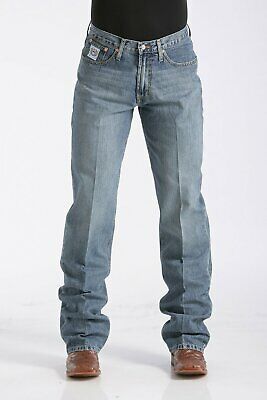 Men's Cinch White Label Jeans - Relaxed Fit - Medium Stonewash