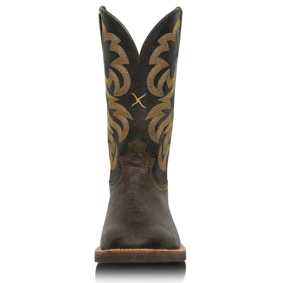 Load image into Gallery viewer, Men&amp;#39;s Twisted X Ruff Stock Boots Tobac and Taupe
