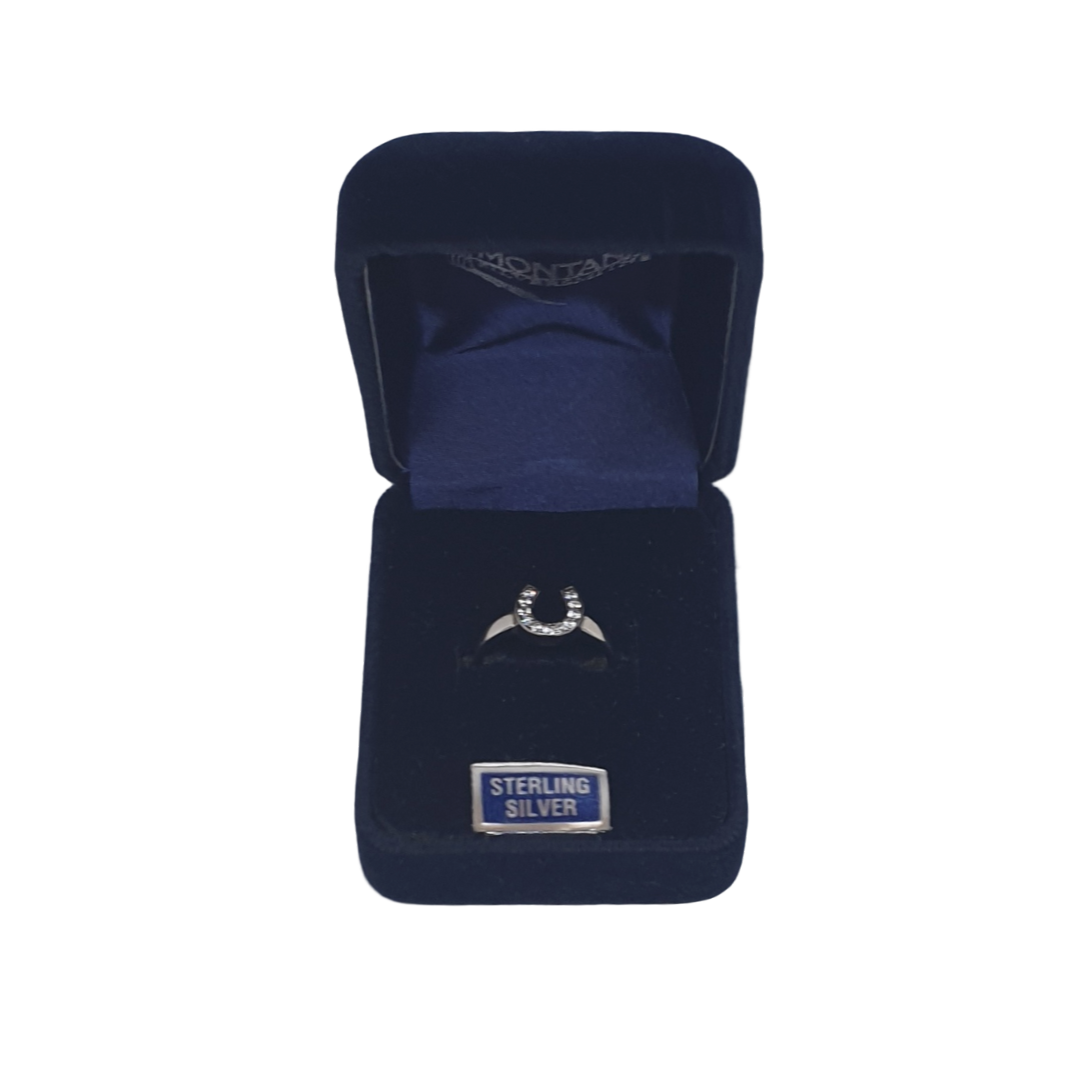 Women's Montana Silversmiths Silver Hore Shoe Ring