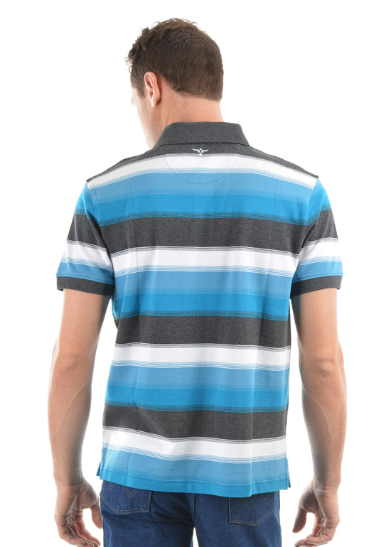 Load image into Gallery viewer, Men&amp;#39;s Wrangler Maverick S/S Polo Marle
